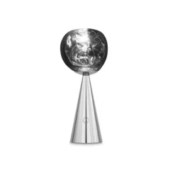 Melt portabel bordslampa silver LED
