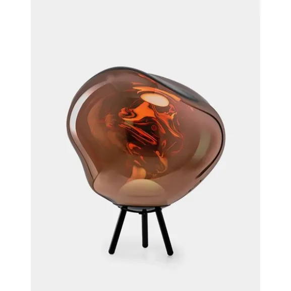 Melt Portable Floor/Hanging Copper Black LED UN