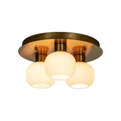 MESSINA plafond matt mässing