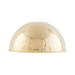 Metallskärm 18 cm, Polerad mässing