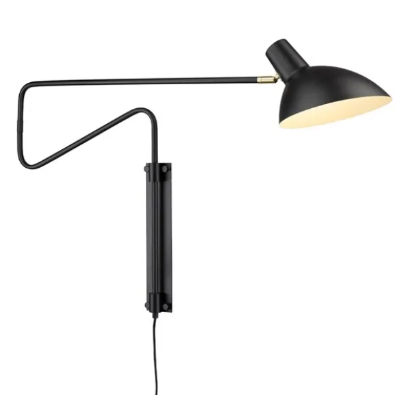 Metropole Deluxe vägglampa E27 med swingarm