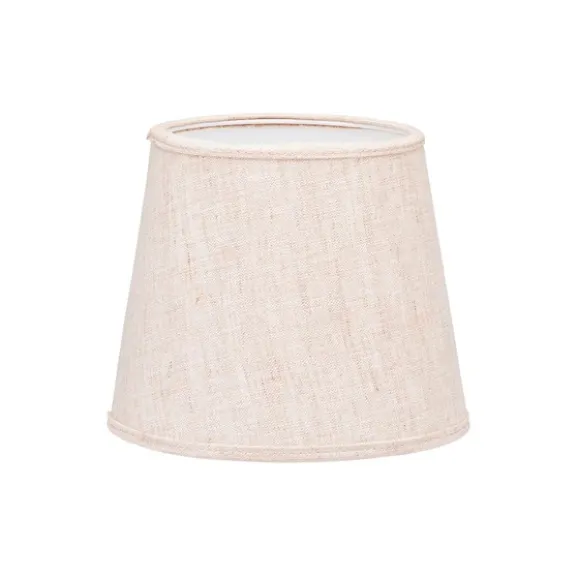 Mia Lampskärm Lin Natur/vit 17cm