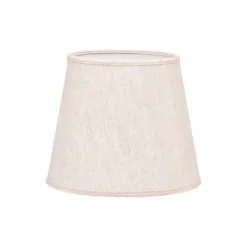 Mia Lampskärm Lin Natur/vit 20cm