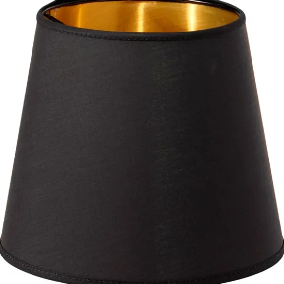Mia Lampskärm Svart/Guld 24cm