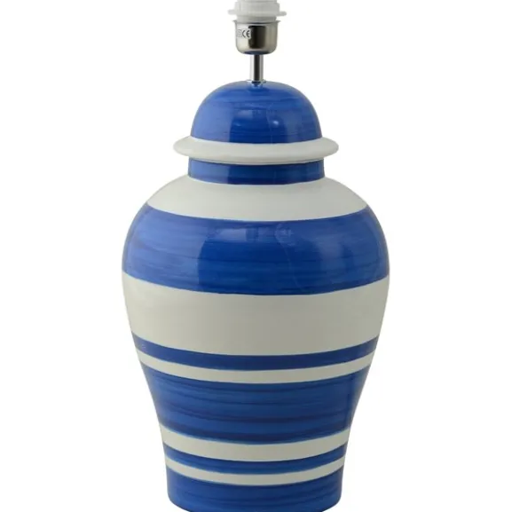 Ming Lampfot Royal Blue Stripe 27cm