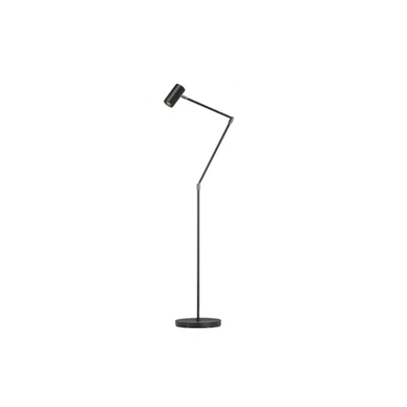 Minipoint golvlampa, svart 142,5cm