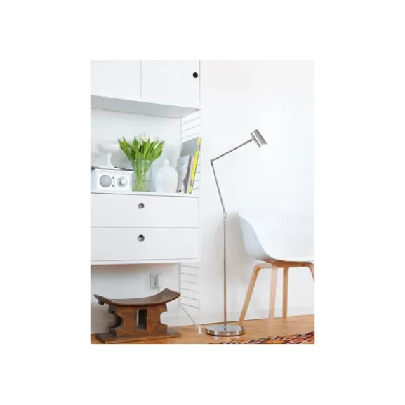 Minipoint golvlampa, svart 142,5cm
