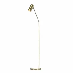 MinipointGolvlampa Mattborstad mässing