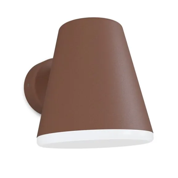 Mist outdoor vägglampa rust struktur