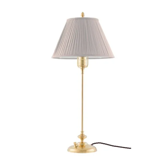 Moberg Bordslampa, Polerad mässing