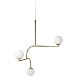 Mobil 70 pendel Brass, opal