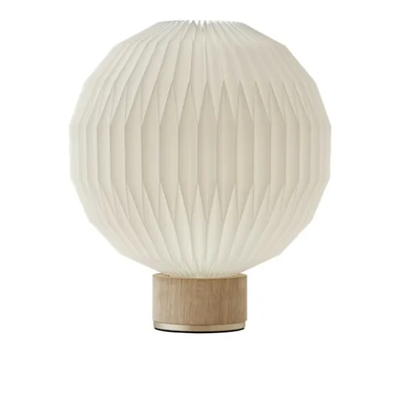 Model 375 bordslampa medium, vit/ek