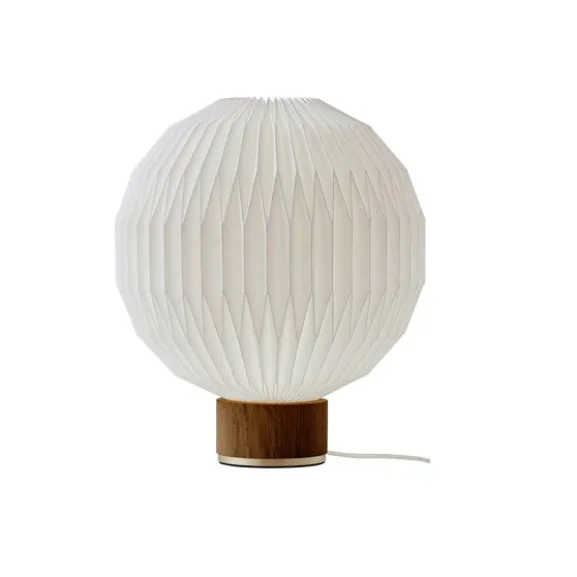 Model 375 bordslampa medium, vit/rökt ek