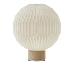 Model 375 bordslampa medium, vit/ek