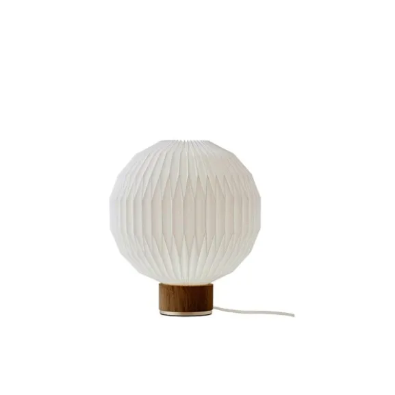 Model 375 bordslampa small, vit/rökt ek