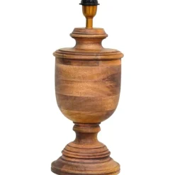 Monterey Lampfot Åldrat trä 20cm