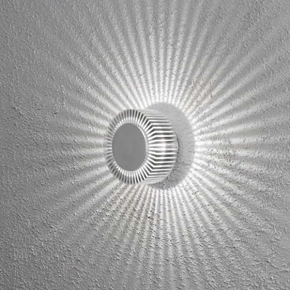 Monza vägglykta 5W LED, anodiserad 15cm