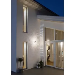 Monza vägglykta 5W LED, anodiserad 15cm