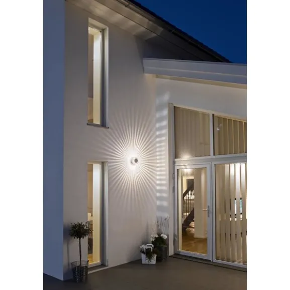Monza vägglykta 5W LED, anodiserad 15cm