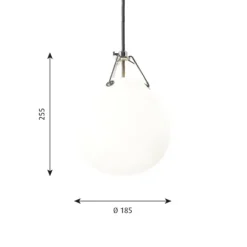 Moser 185 pendel, opal 18,5cm