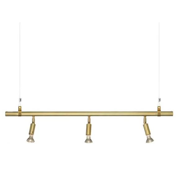 Mässingsomtag med 3 meter vajer, 2-pack