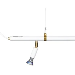 Mässingsomtag med 3 meter vajer, 2-pack