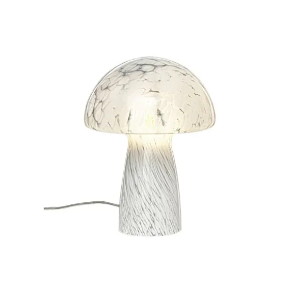 MUSHI bordslampa liten, vit
