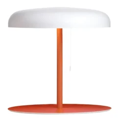 Mushroom Bordslampa, Vit/Rönnbär