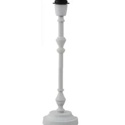 Nelly Lampfot Låg Vit 10cm