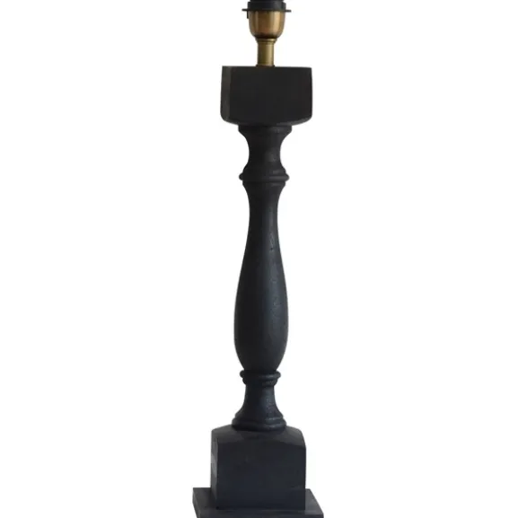 Newcastle Lampfot Antik Svart 14cm