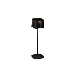 Nice bordslampa svart fyrkantig