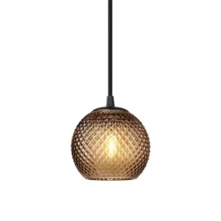 NOBB Taklampa (ball) Ø12 Amber