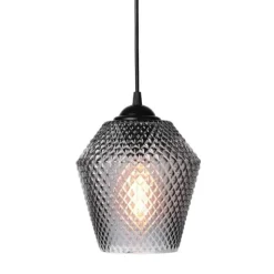 NOBB Taklampa (edgy) Ø17 Rögfärg.