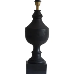 Nomad Lampfot Antik Svart 15cm