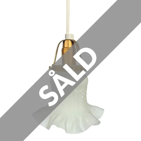 Nova fönsterlampa klockskärm, frostat glas
