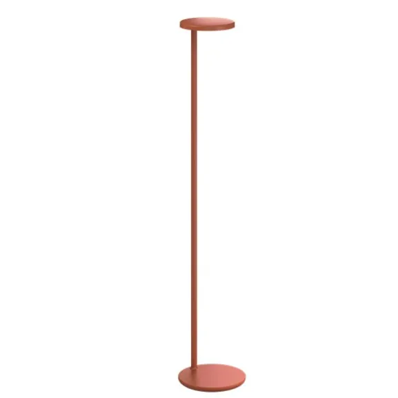 Oblique golvlampa LED, rust