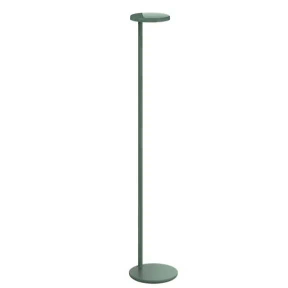 Oblique golvlampa LED, salvia