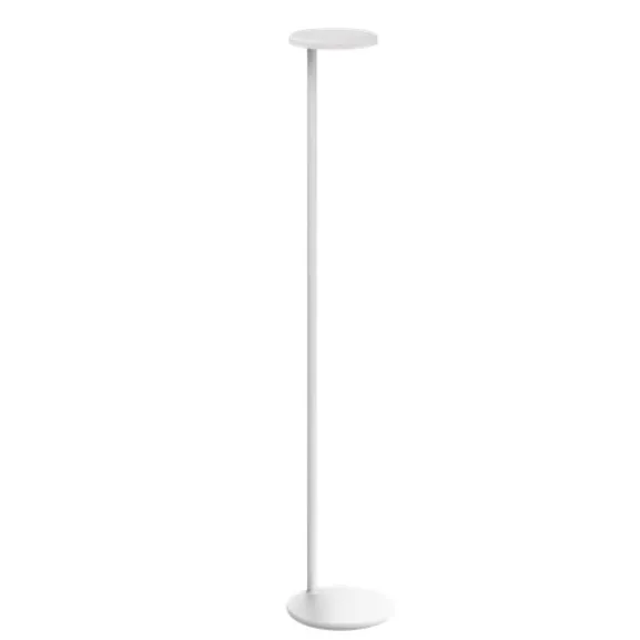Oblique golvlampa LED, white USB