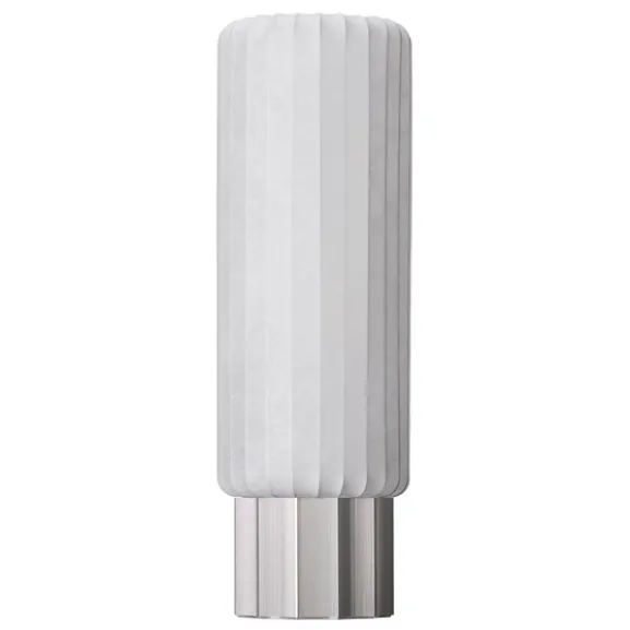 One Meter golvlampa Cocoon, aluminium