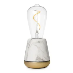 One Table Light Smart White Marble