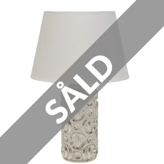 Orrefors lampfot, glas
