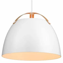 OSLO Taklampa Ø40 Vit / Ek