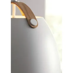 OSLO Taklampa Ø40 Vit / Ek