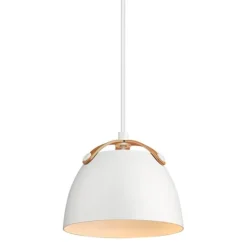 OSLO Taklampa Ø16 Vit / Ek GU10