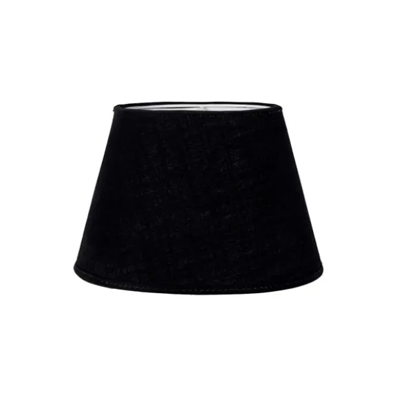 Oval Lampskärm Classico Svart 20cm