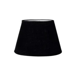 Oval Lampskärm Classico Svart 25cm
