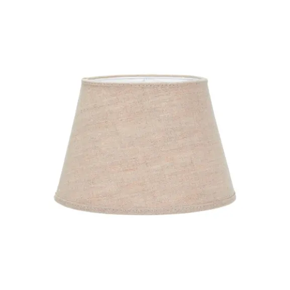 Oval Lampskärm Lin Natur 20cm