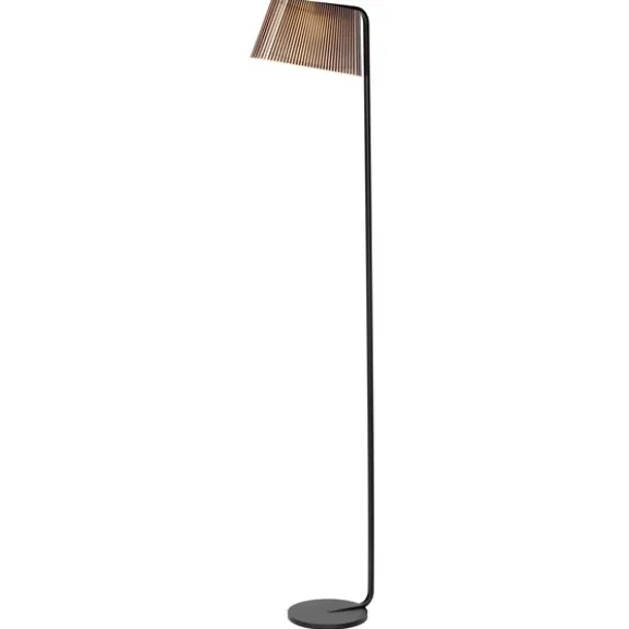 Owalo 7010 golvlampa, svart 168cm
