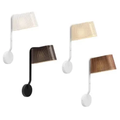 Owalo 7030 vägglampa, björk 33cm