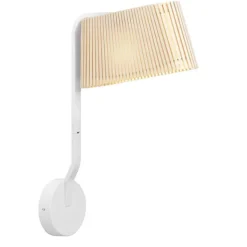 Owalo 7030 vägglampa, björk 33cm